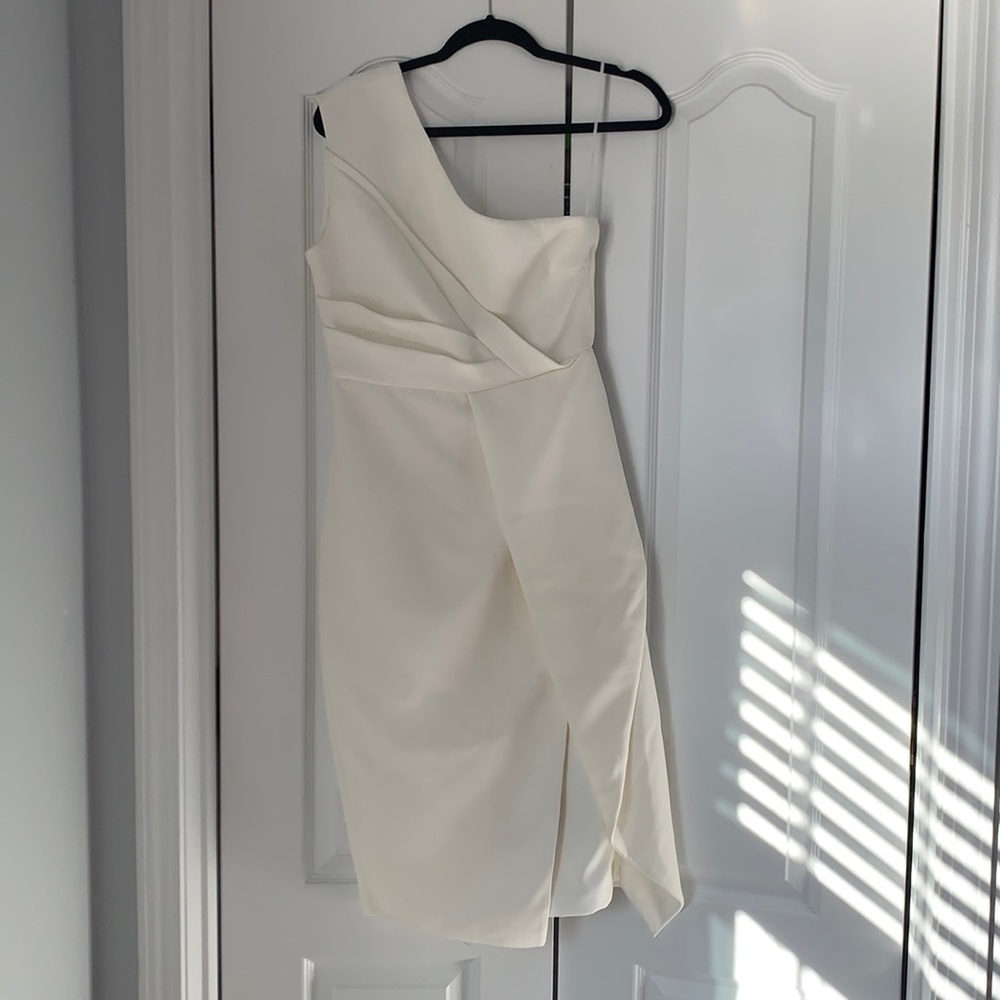 Keepsake All White Luxurious Dress